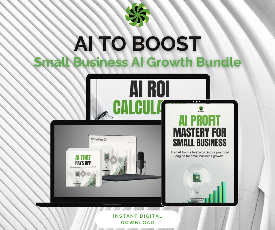 ai to boost™ – small business ai growth bundle ai to boost™ – small business ai growth bundle
